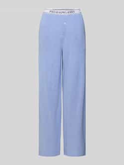 Polo Ralph Lauren Straight leg pyjamabroek met elastische band met label