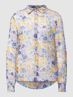 Liu Jo White Blouse met all-over bloemenprint