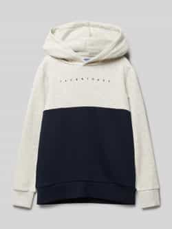 Jack & jones Hoodie met labelprint model 'STAR'