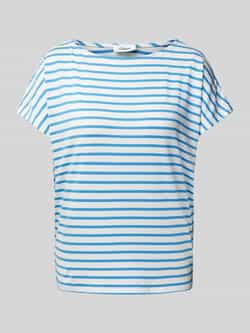 S.Oliver RED LABEL Relaxed fit T-shirt in mix van viscose en elastaan