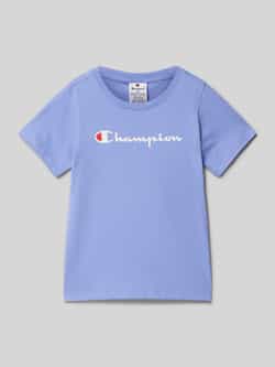 Champion T-shirt met labelprint
