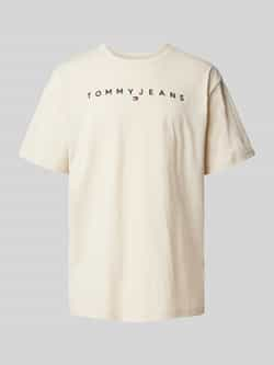 Tommy Jeans T-shirt met labelstitching