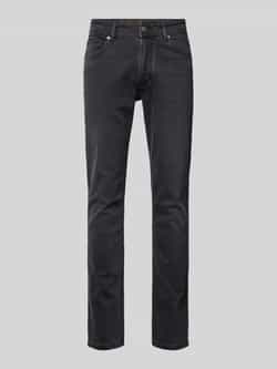 Christian Berg Men Straight fit jeans met merkdetail