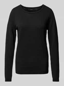 Vero Moda Regular fit gebreide pullover met effectgaren model 'CARE SHINE'