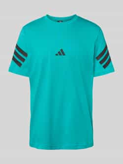 ADIDAS SPORTSWEAR Regular fit T-shirt met logo en ronde hals