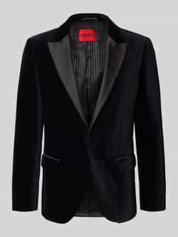 HUGO Slim fit smoking van katoenfluweel model 'HENRY254E1X'