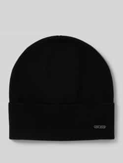 Boss Beanie van een mix van scheerwol en kasjmier model 'LARI'