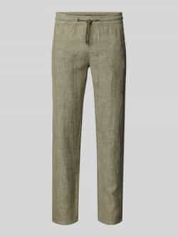 Blend Regular fit stoffen broek met tunnelkoord model 'MORGAN'