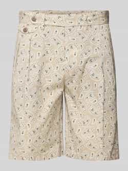 Manuel Ritz Regular fit korte broek met klepzak