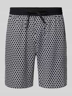 Strellson Loose fit korte broek van lyocell model 'HIRO2'