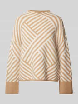 Someday Gebreide pullover met opstaande kraag en mohair model 'Tonica'