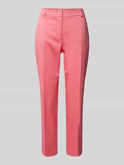 Christian Berg Woman Selection Slim fit pantalon van katoenmix