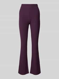 Marc O'Polo Uitlopende legging in riblook
