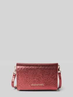 Valentino Bags Glanzende handtas met labelapplicatie model 'EMBER'