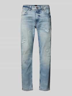 Boss Orange Slim fit jeans met labeldetail model 'Troy'