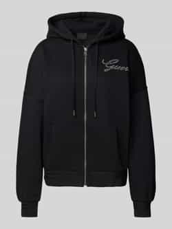 Guess Sweatjack met strass-steentjes model 'L.A.'