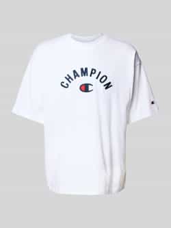 Champion Relaxed fit T-shirt met labelstitching