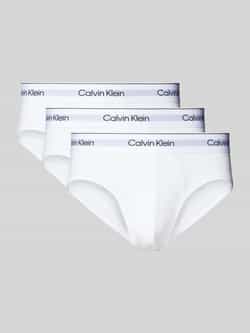 Calvin Klein Underwear Slip met label in band in set van 3 stuks
