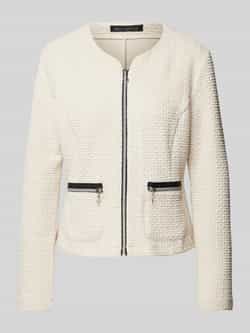 Betty Barclay Sweatjack met rits Beige Dames