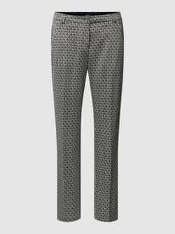 BRAX Stoffen broek met all-over motief model 'MARON'