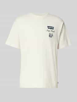 Levi's T-shirt met labelprint