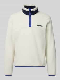 Napapijri Sweatshirt met labelstitching model 'DERGANA'