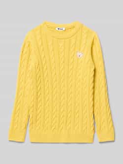 Steiff Gebreide pullover met ribboorden