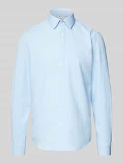 CK Calvin Klein Slim fit zakelijk overhemd met labelstitching model 'Bari'