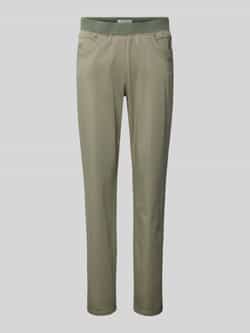 Raphaela By Brax Regular fit broek met elastische band model 'Pamina Fun'