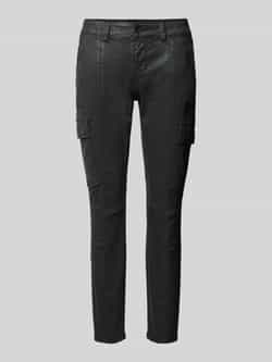 Buena Vista Regular fit broek in leerlook