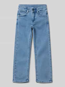 s.Oliver RED LABEL Wijde broek van viscosemix