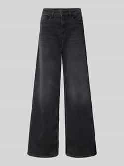 OPUS PANTS Wide leg jeans met steekzakken model 'Melly cool'