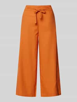 Christian Berg Woman Loose fit linnen culotte met tunnelkoord