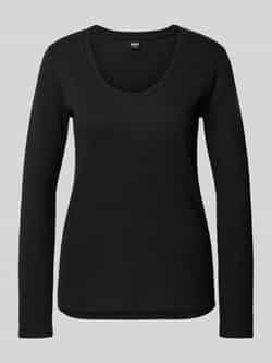 Boss Slim fit pyjamabovendeel van katoenmix