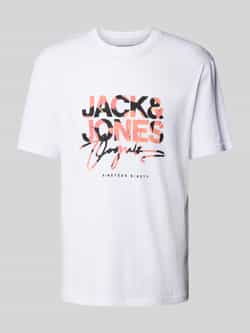 Jack & Jones T-shirt JORARUBA AOPBRANDING TEE SS CREW NECK LN