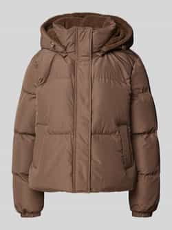 Opus Gewatteerd jack met capuchon model 'Haide'