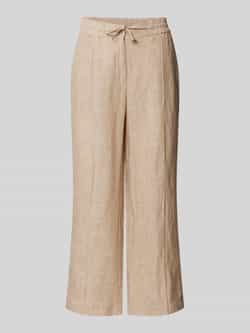 Opus Stoffen broek met verkorte pasvorm model 'Maikito'