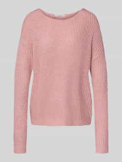 Christian Berg Woman Gebreide pullover met extra brede schouders