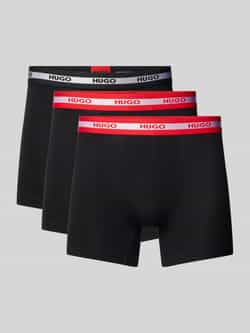 HUGO underwear Boxershort BOXERBR TRIPL PLANET met elastische taille (set 3 stuks 3)