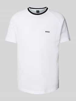 BOSS Green T-shirt met labelprint