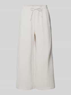 Christian Berg Woman Loose fit stoffen broek met tunnelkoord