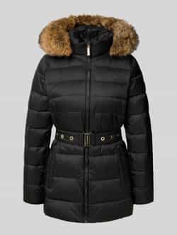 MICHAEL Kors Gewatteerd jack met imitatiebont model 'Trimmed'