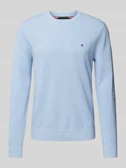 Tommy Hilfiger Gebreide pullover met ronde hals