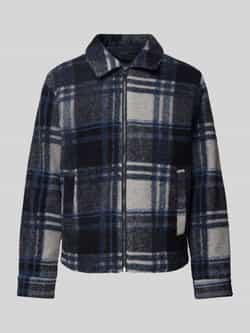 S.Oliver RED LABEL Geruit jack met platte kraag