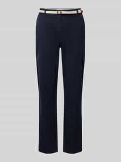 Christian Berg Woman Casual fit chino met riem