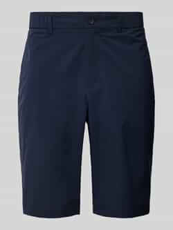 BOSS Green Regular fit korte broek met ceintuurlussen model 'Speedfex'