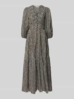 Ivy Oak Maxi-jurk met knoopsluiting model 'DREA'