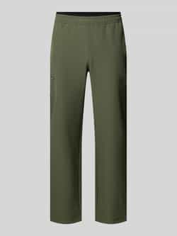 EA7 Emporio Armani Sweatbroek met labeldetail