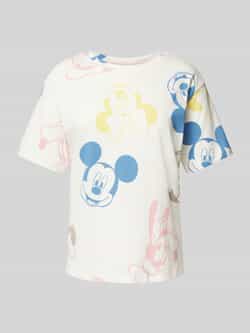 Jake*s Casual Pyjamabovendeel met ronde hals