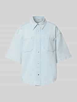 Ivy Oak Regular fit jeansblouse met borstzakken model 'ERICA'